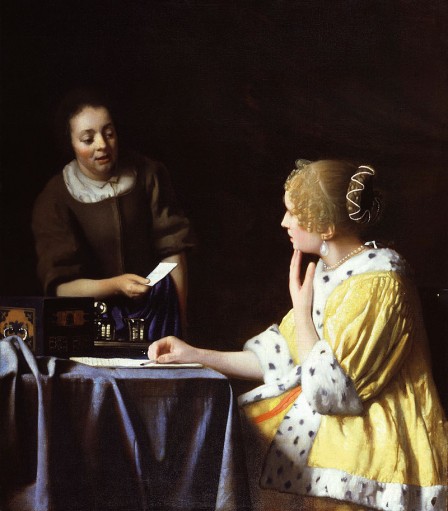 800px-Vermeer_Lady_Maidservant_Holding_Letter